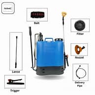 16L 2-in-1 Battery and Manual Sprayer | Agricultural Knapsack Sprayer